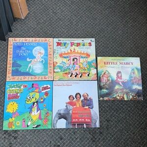 Kids' Vintage Vinyl Records